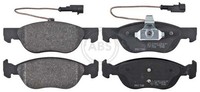 A.B.S. Bremsbelagsatz Scheibenbremse 37012 FüR Alfa Spider Fiat 146 Marea GTV 1