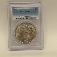 1889-CC Morgan Silver Dollar. MS-63 (NGC)., MS63 - PCGS Auction Prices