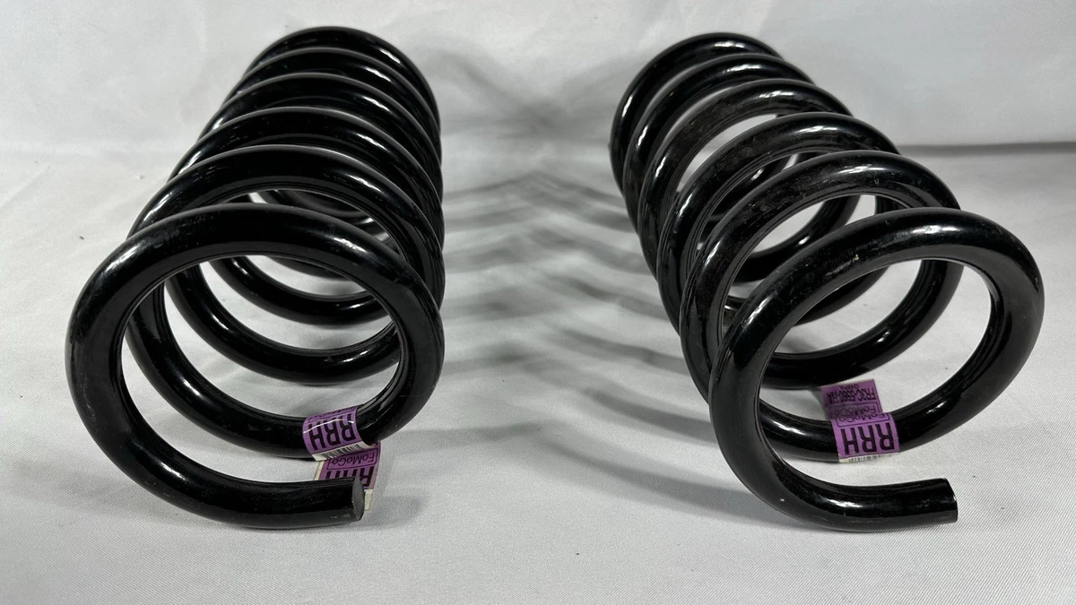 Pair Of Coil Springs For 1965-1966 Mustang 289/302 – Front Left & Right – Made In USA, Heavy Duty