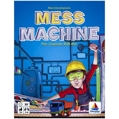 Mess Machine - Puzzle Factory Board Game for Family, Adults, and Children (2-4 P