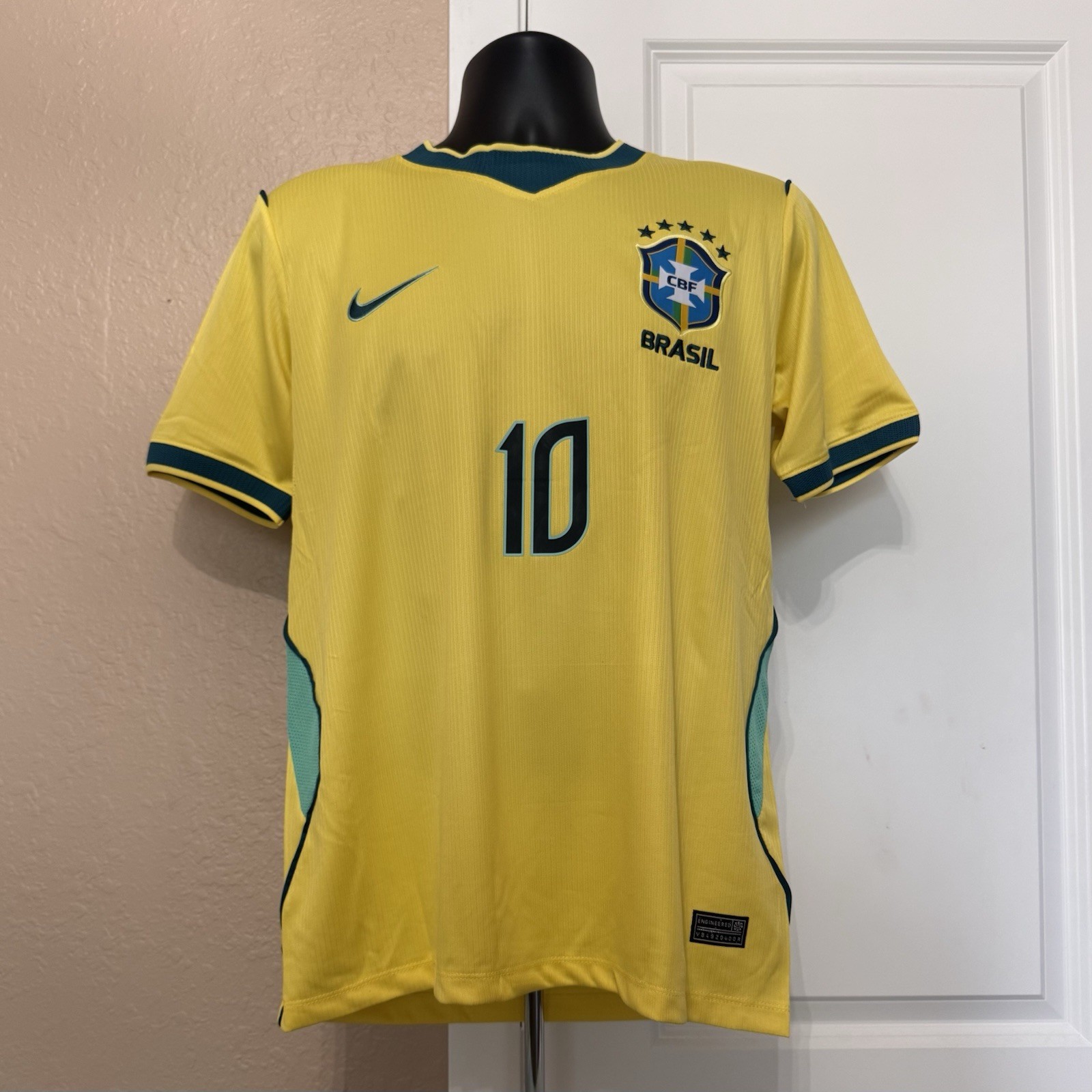 Nike Brazil 2026 World Cup Home Jersey (Neymar Jr #10)