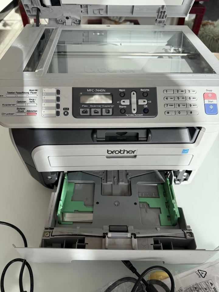 Brother MFC-7440N – Multifunktions-Laserdrucker Top Zustand - Bild 3 von 4