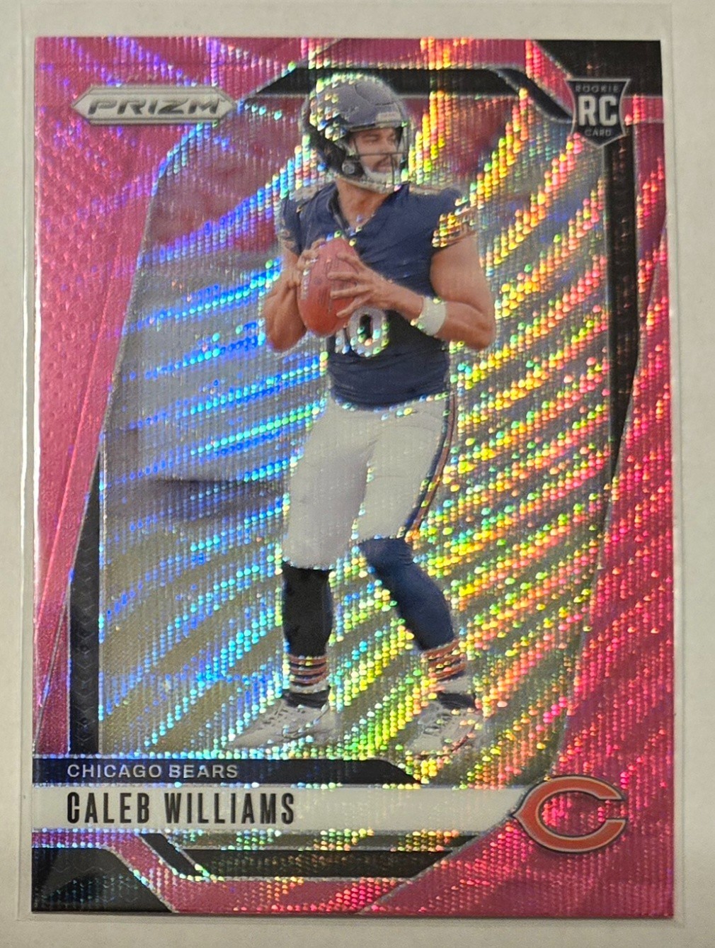 2024 PANINI PRIZM PINK WAVE CALEB WILLIAMS RC #301