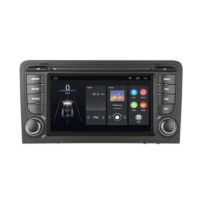 7'' Android Car Radio CarPlay Android Auto Stereo for Audi A3 8P 2003-2013(23B-32