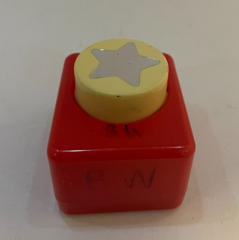 CARL Craft Punch Star -  red