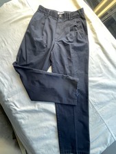 Men  s St Johns Bay Pants Black 32x32 Worry Free Classic Fit Cotton