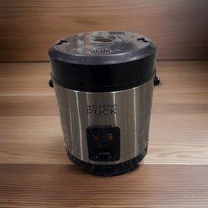 Cuiseur à Riz Mini Voyage Wolfgang Puck - 1,5 Tasse - Vert Inox - Modèle BMRCS030