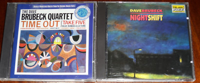 Dave Brubeck 2 CD Lot Night Shift / Time Out