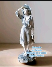 Statuette vintage en Résine Attribuée à OU d'après Joseph BOFILL/Art/Sculpture