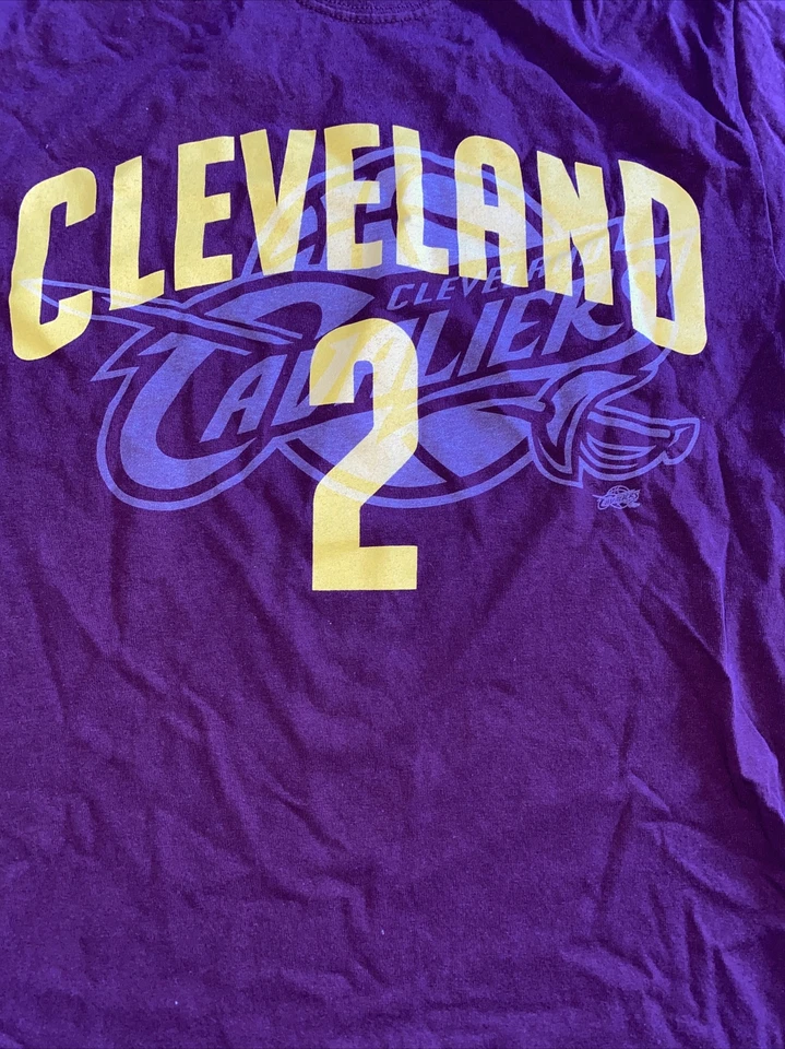 Camiseta de baloncesto NBA Cleveland Cavaliers Kyrie Irving #2 vino juvenil XL Foto 2 de 2