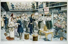 8" x 10"  1910 Afternoon Tea,Suffragettes,Votes for Women