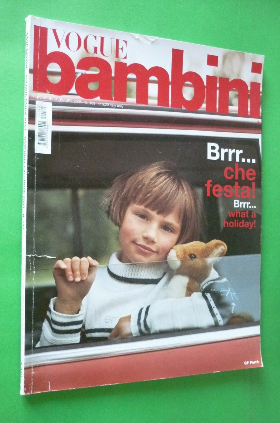 Vogue Kids Fashion No.189 November/December 2005 Brrrr.... What a Holiday!!
