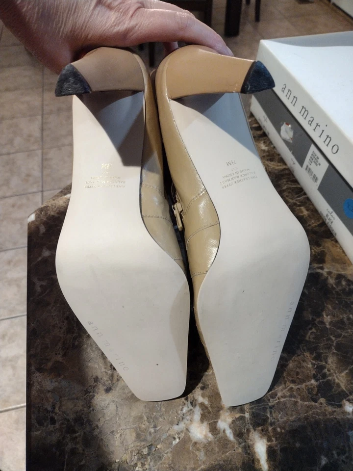 Botines Ann Marino Cuero Tostado 7 1/2  Foto 4 de 4