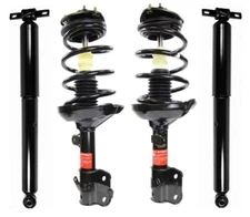 Monroe Front Strut Coil Springs & Rear Shock Absorbers Kit For Odyssey 2005-2007