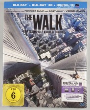 THE WALK Brand New 3D + 2D Blu-ray Movie GERMAN IMPORT 2015 Robert Zemeckis Film THE WALK Brand New 3D + 2D Blu-ray Movie GERMAN IMPORT 2015 Robert Zemeckis Film