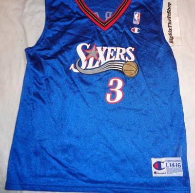 allen iverson jersey youth large