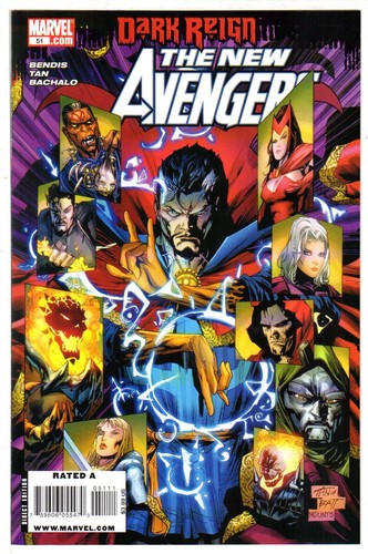 NEW AVENGERS #48 - 57 finale SET 53 1st Doctor Voodoo 49 1st Cameo Dark Avengers - Picture 5 of 12