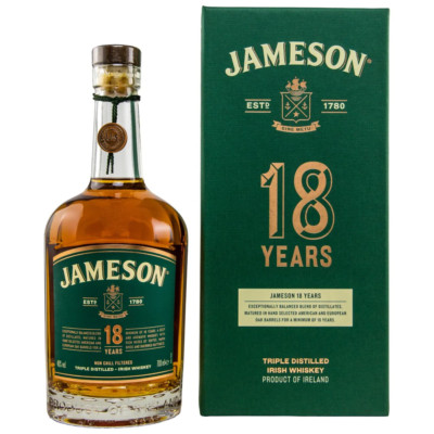 Jameson 18 Jahre Triple Distilled 46% 0,7l