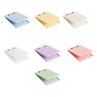 File Storage Case with File Clipboard Water Resistant Folder Portable File Box