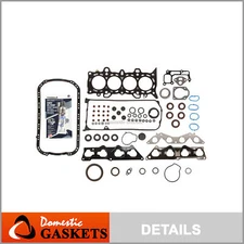 Fits 01-05 Hoda Civic EX HX 1.7L VTEC SOHC MLS Full Gasket Set D17A2 D17A6