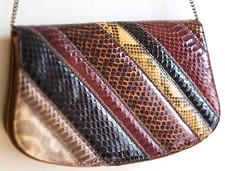 Vintage Snakeskin Purse
