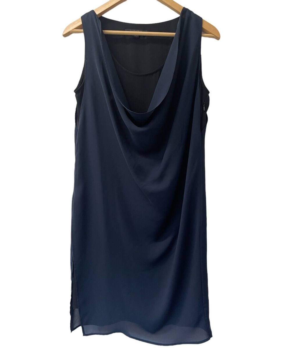 ruched chiffon mini dress THE (XS/S) fit:chartres Color:M-Taupe Its versatile design transitions Aidan Mattox Dress -
