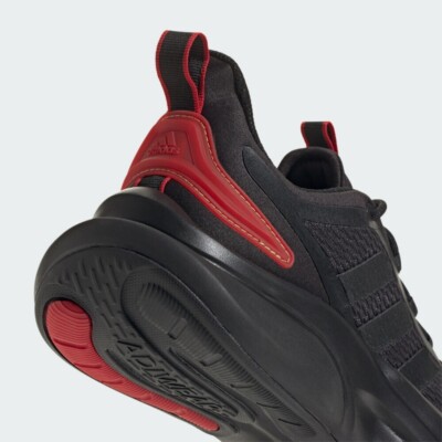 Adidas Alphabounce + [ID8624] Men Running Shoes Black/Red | eBay