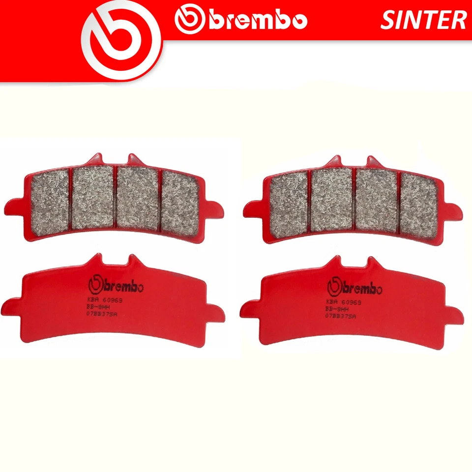 Plaquettes frein Brembo 07BB37SA fritté avant avec homologation Aprilia Ducati