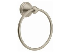 MOEN Preston Towel Ring in Spot Resist Brushed Nickel DN8486BN