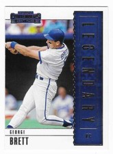 2020 Panini Contenders Legendary George Brett Kansas City Royals #LD-5 HOF