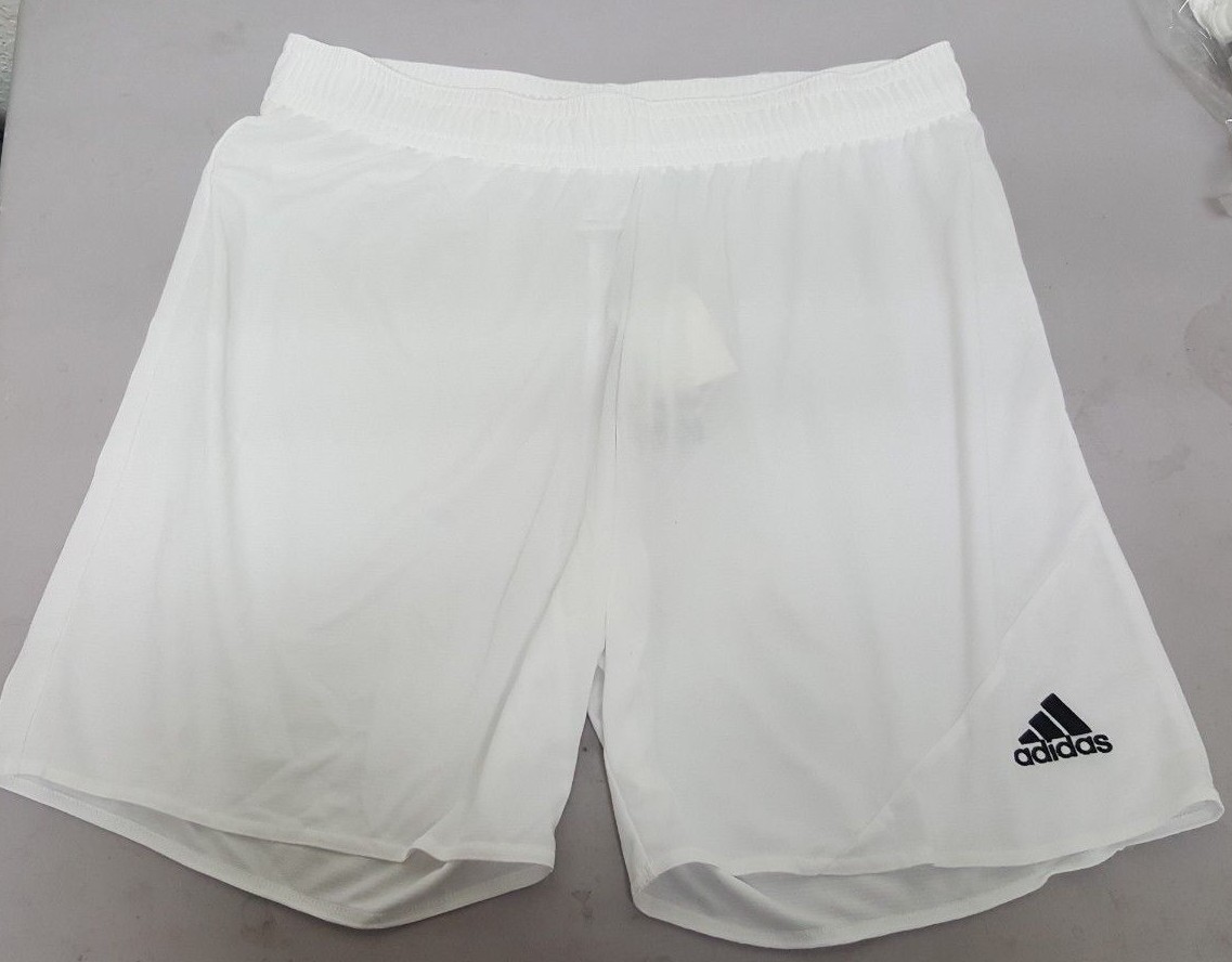 white adidas shorts youth