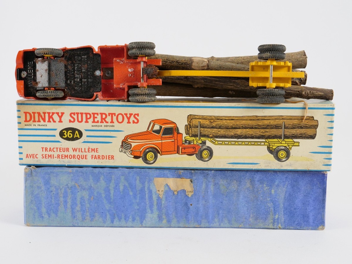 ミニカー DINKY No.36 36B TRACTEUR WILLEME ミニカーショップ ケンボックス DINKY TOYS☆36B☆TRACTEUR