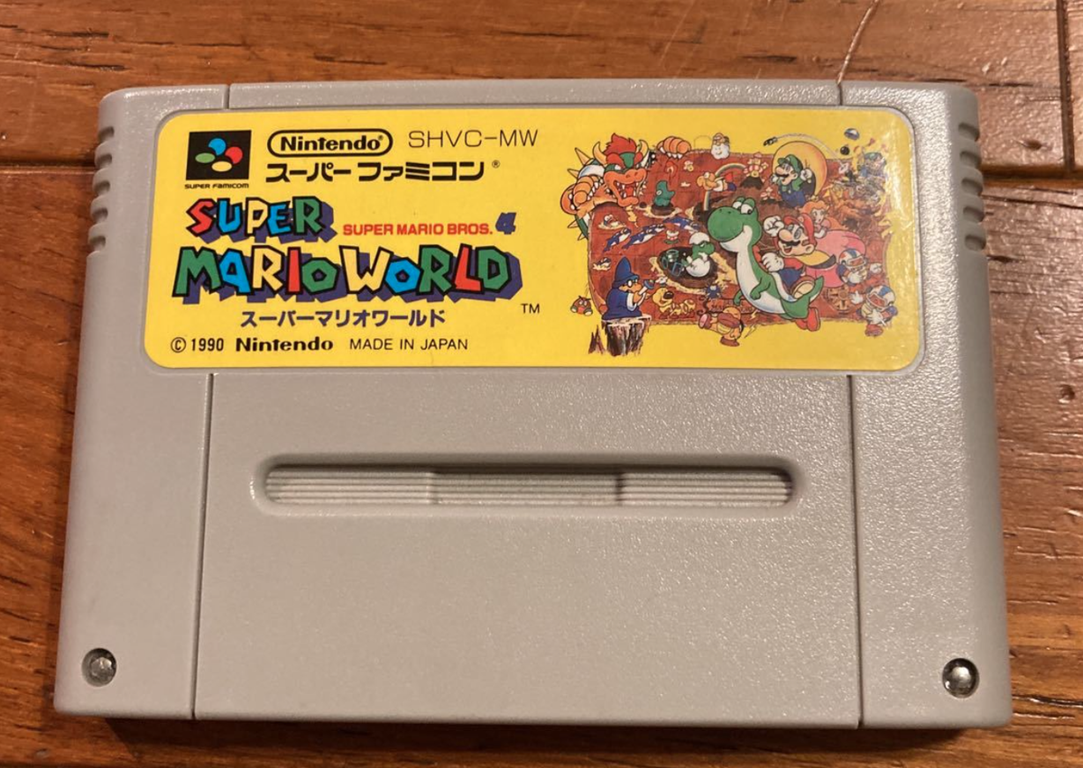 Super Mario World Japanese Version super famicom snes sfc BOX | eBay