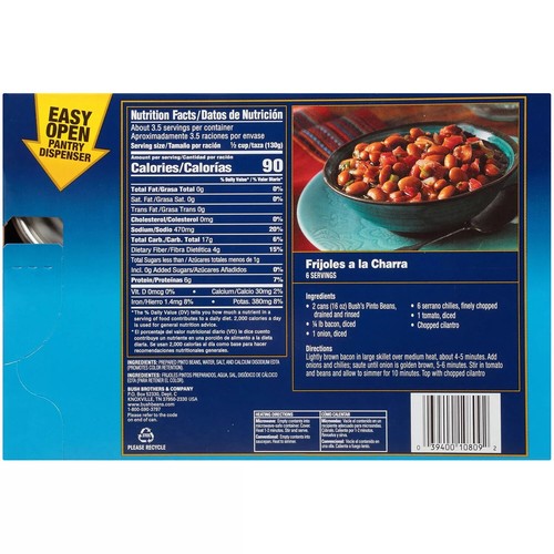 Bush's Pinto Beans, 16 Ounce (Pack of 6) - Picture 4 of 4