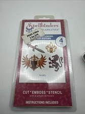 Spellbinders Shapeabilities  HERALDRY 4 Die  NEW
