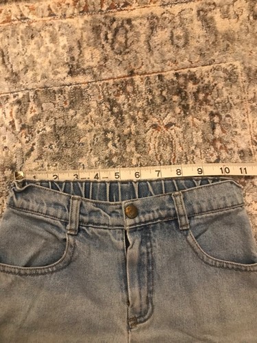 Vintage 90s Kids Light Wash Denim Guess Shorts Baby Guess Marciano Jean Shorts - Picture 9 of 9