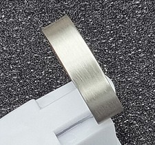 Sterling Silber 925 Ring Verlobung 6 mm breit Trauring poliert/satiniert/eismatt