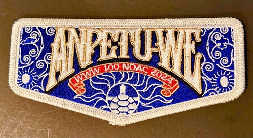 OA ANPETU-WE LODGE 100 BSA SOUTHEAST MISSOURI 2024 NOAC FLAP POKER SMY 200 HECHO! - Imagen 2 de 2