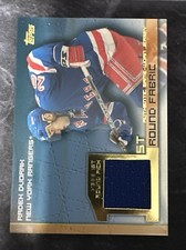 2002-03 Topps First Round Fabric FRF-RD Radek Dvorak New York Rangers