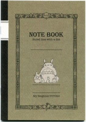 Mein Nachbar Totoro B6 Notizbuch gepunktete Linien Stationär Studio Ghibli Ne...