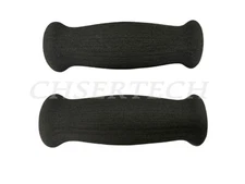 MTB City Fixie Bicycle Bike Thick Foam Grips 7/8" 125mm Black 1 Pair