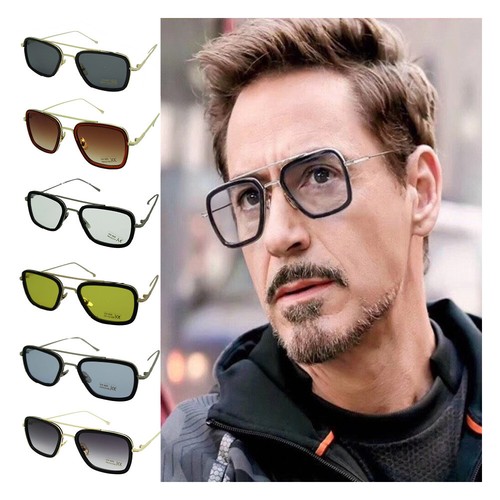 Occhiali da sole Uomo MARVEL Spider Man Tony Stark FASHION Avengers Iron  Man Glasses UK | eBay