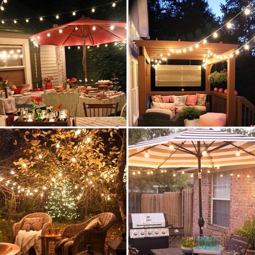 String Lights LED Wedding Decor Solar Ball Party Garden Waterproof Outdoor Lamp - Picture 10 of 11