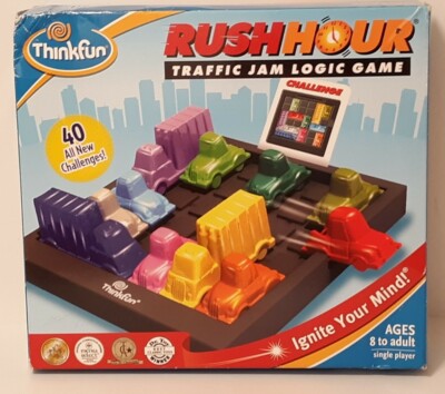Rush Hour Traffic Jame Logic Game - Thinkfun - 2010 - Brand New