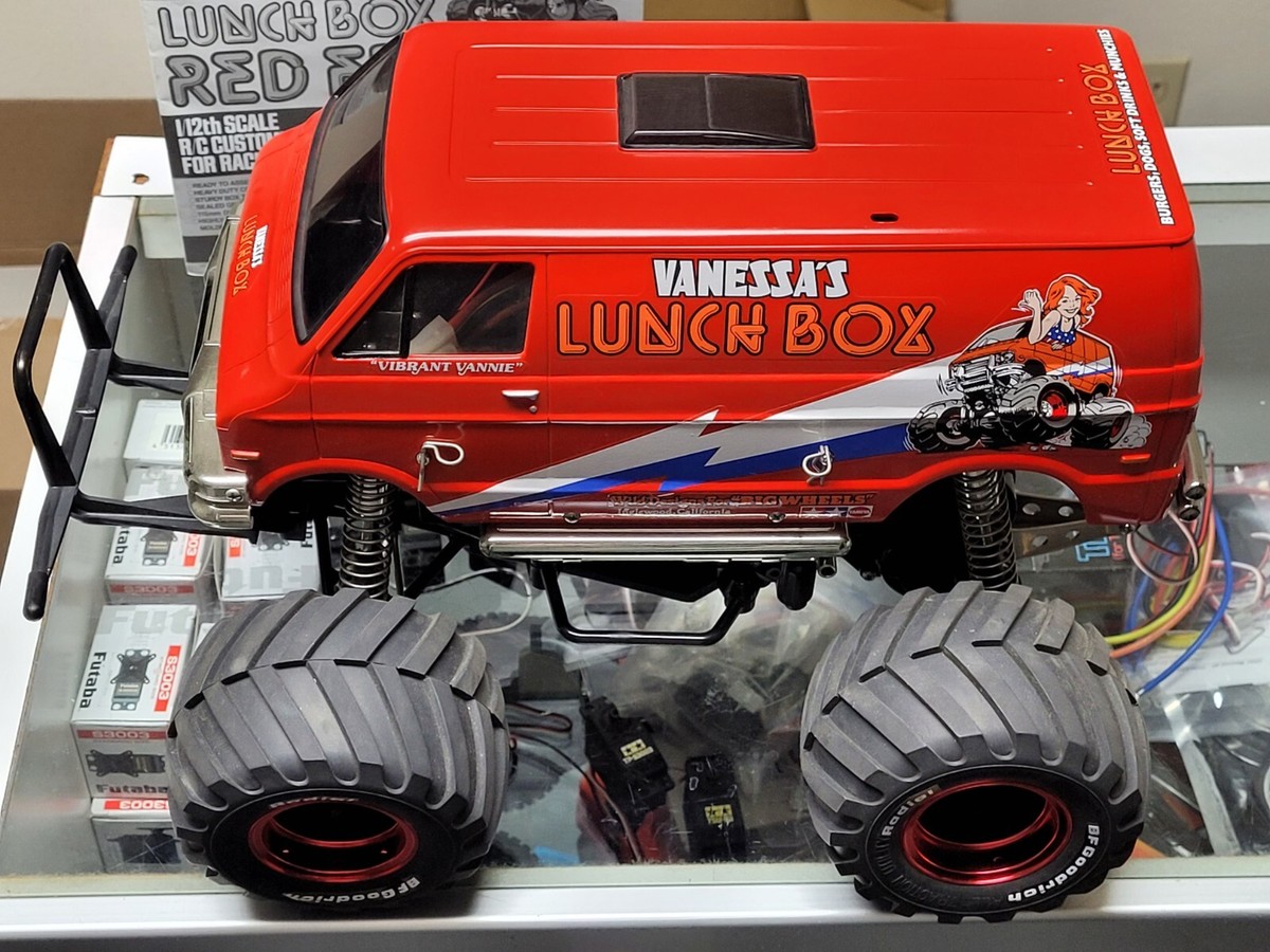 【未開封！】Tamiya Lunch Box 1/10 モンスターバン Rare Tamiya 1/12 