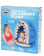 Baby Pool Float Swim Shark Lil Canopy 12-36 Months Toddler Baby Shark New Box