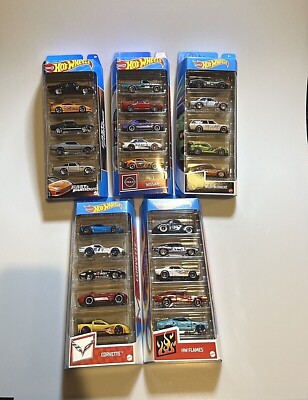 Hot Wheels Matchbox 5 Car Pack-Choose Your Style! Fast & Furious Nissan Corvette