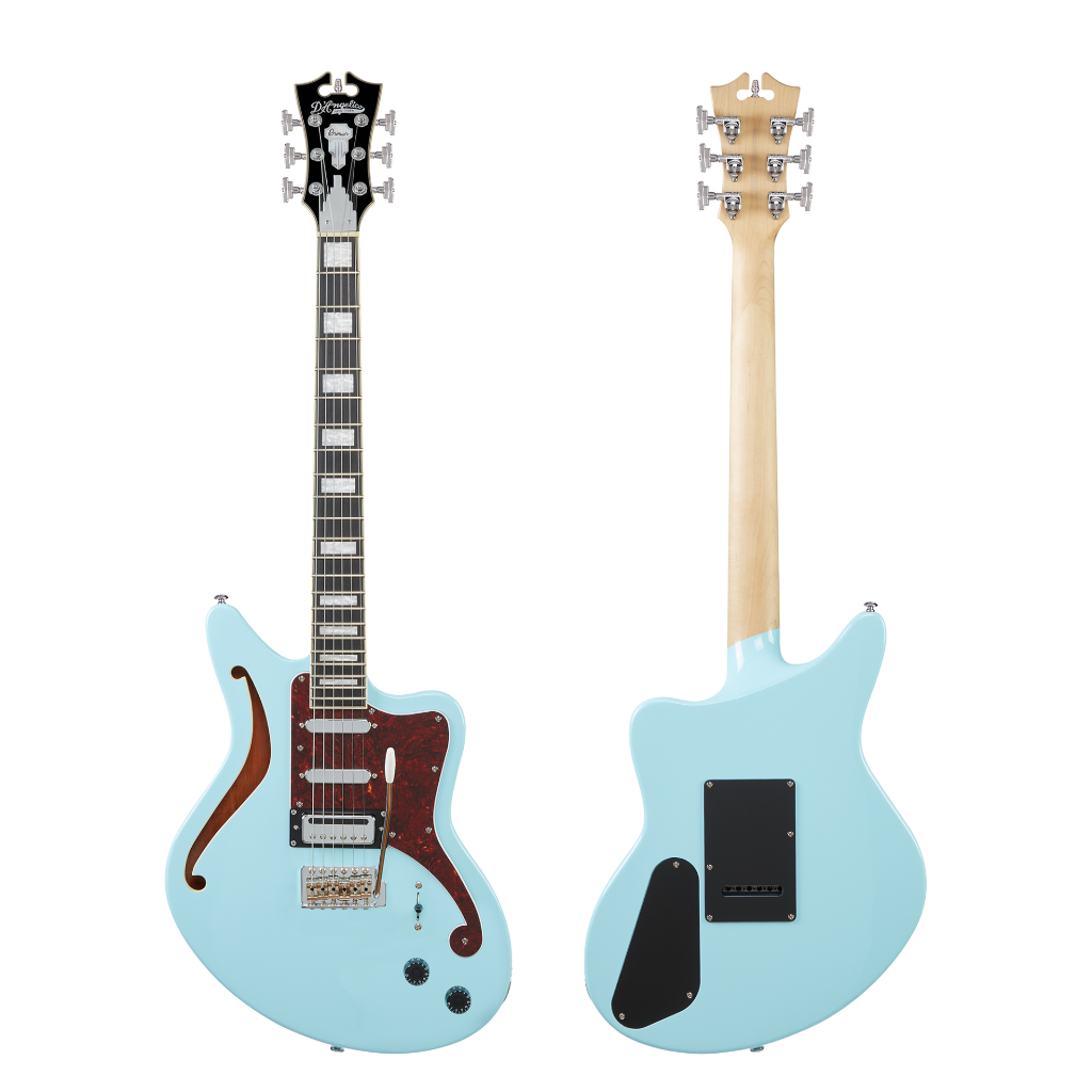 D'Angelico Premier Bedford SH Offset Body Semi-Hollow Guitar-Sleek