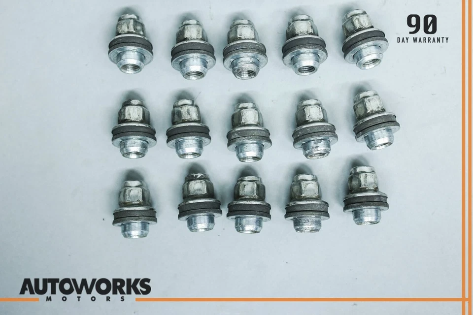 04-09 捷豹 XJ8 XJR Vanden Plas X350 轮圈凸耳螺母螺栓 20 件套原始设备制造商 — 第 3/4 张图片