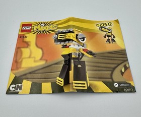 Lego Mixels Series 6 Kramm 41545 & Forx 41546 & Wuzzo 41547 - w/manual - No Bags